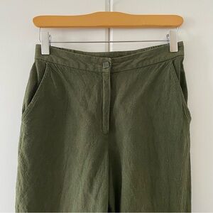 Eileen Fisher Petite Linen Blend Pants